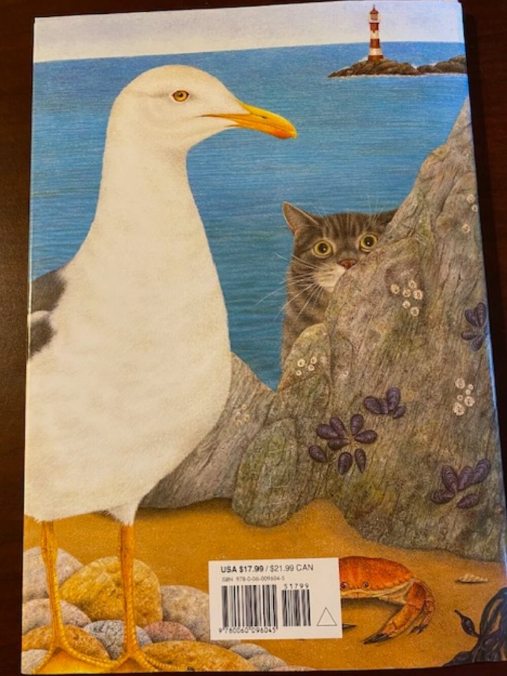 1 ST ED The Lighthouse Cat Hardcover Sue Stainton Anne Mortimer Excellent Cond.